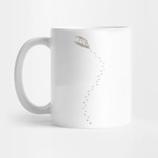 walking polar Mug